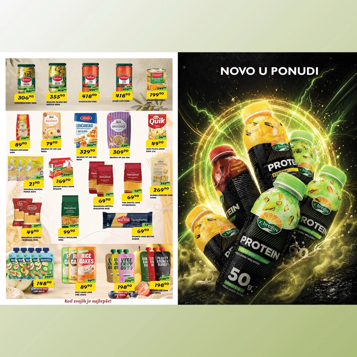 DIMA katalog do 25.08.2026. – brašno, testenina, supe, pirinač i drugi prehrambeni proizvodi
