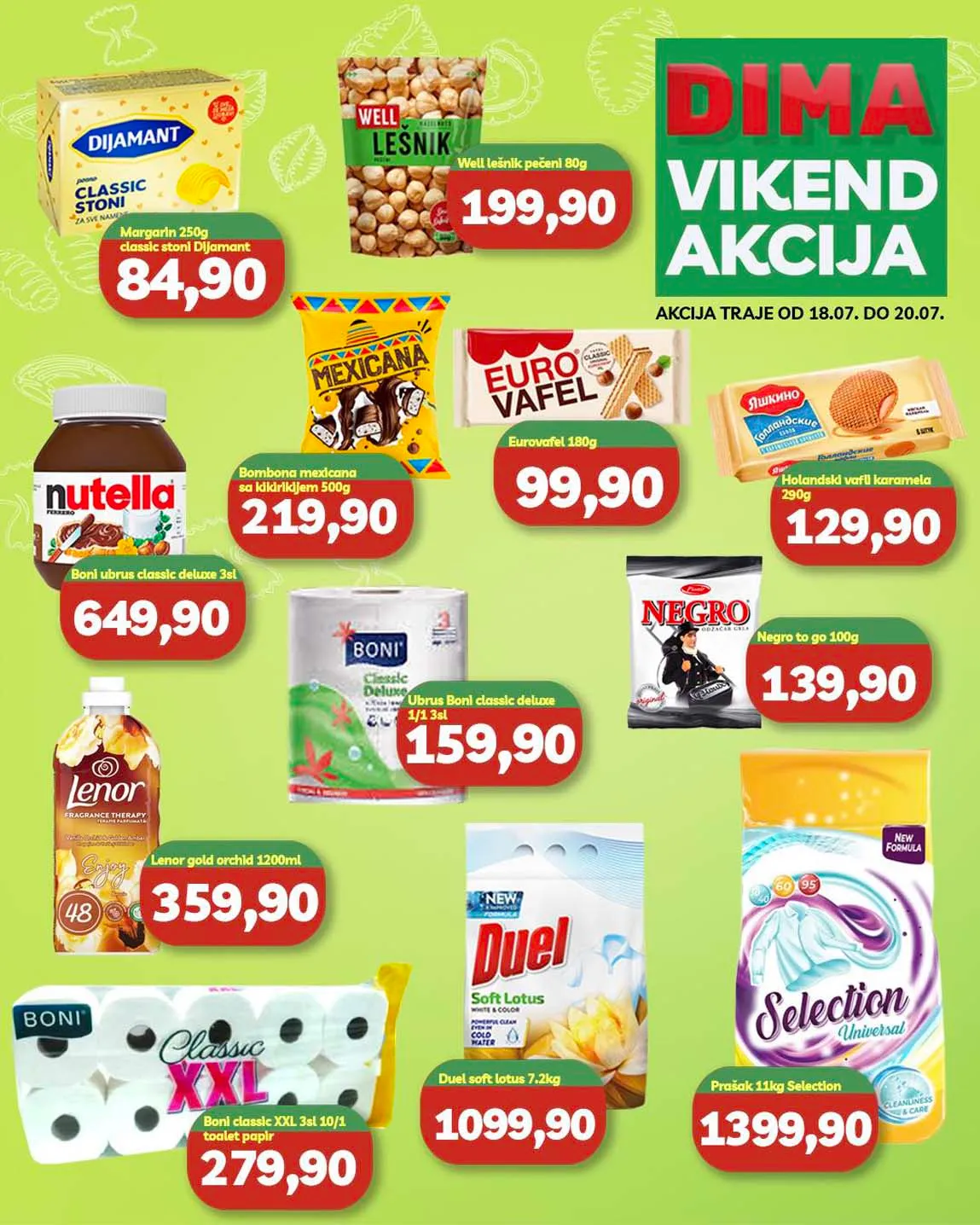 DIMA Vikend akcija