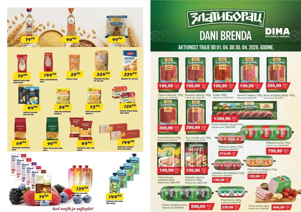 Dima akcija sniženja