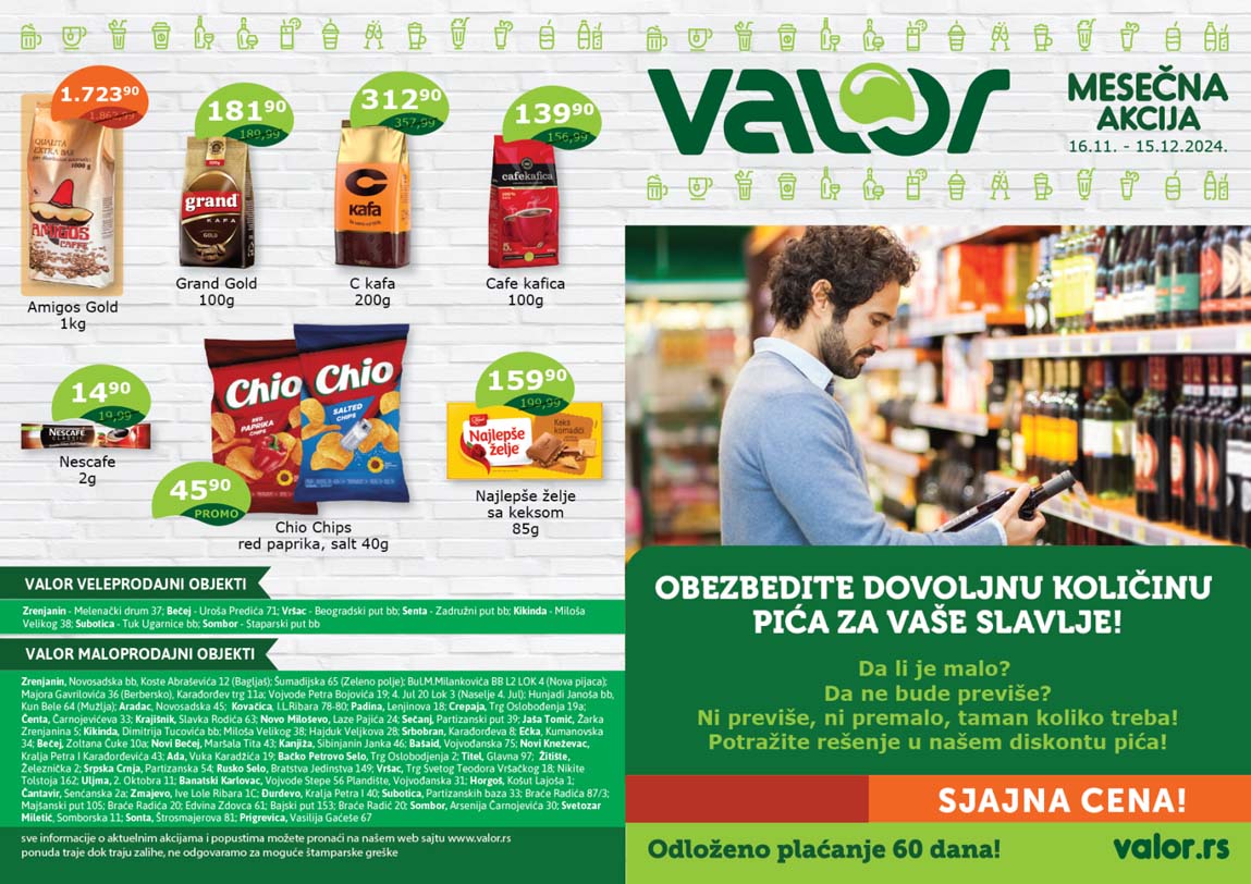 VALOR SNIZENJA KATALOG AKCIJA