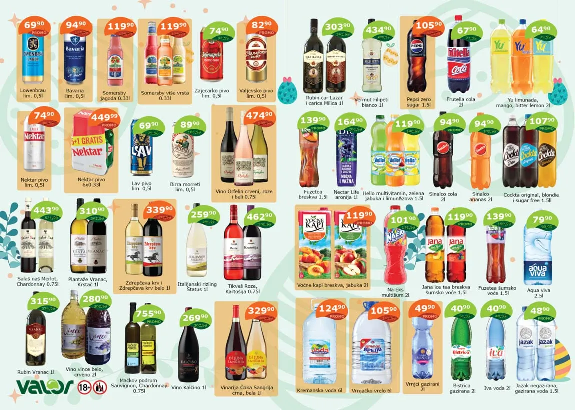 VALOR KATALOG AKCIJA