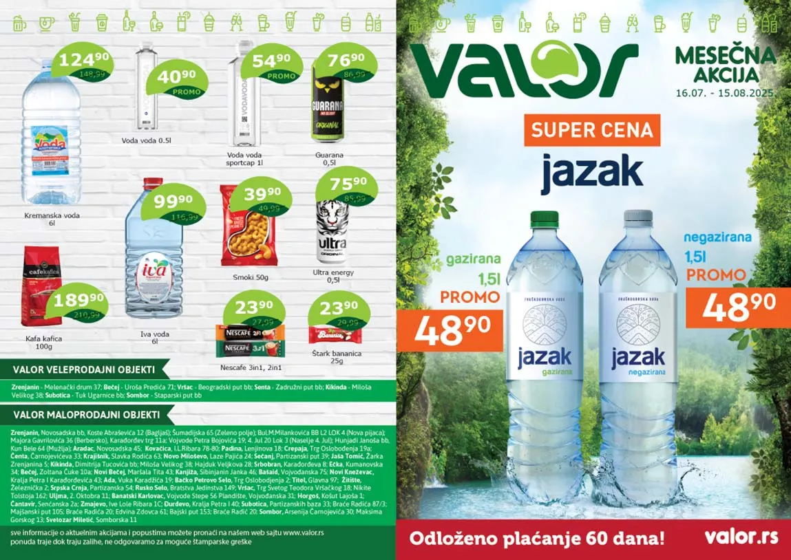 VALOR KATALOG AKCIJA