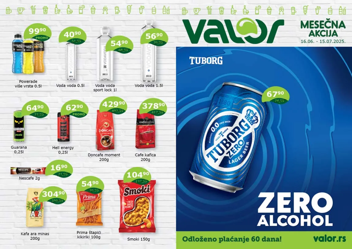VALOR SNIZENJA KATALOG AKCIJA