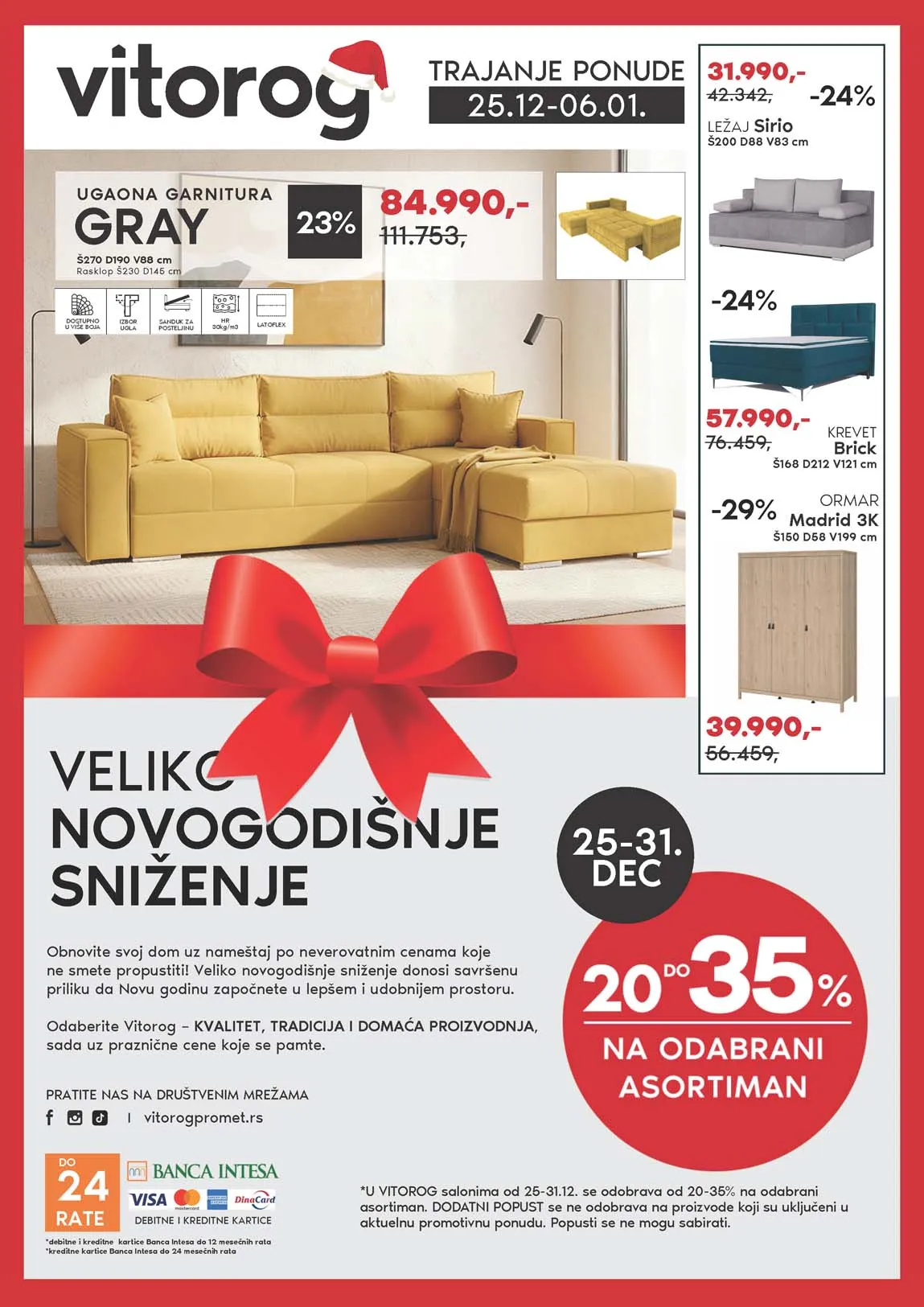 Katalog vitorog popusti i niske cene Katalozi Vitorog kataloška akcija