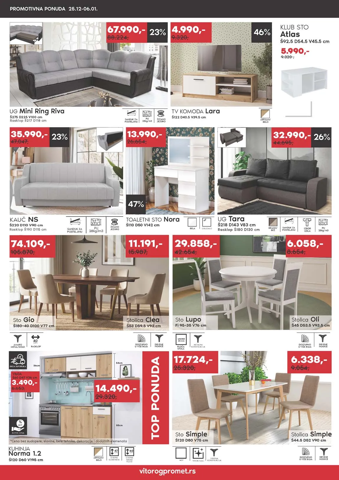Katalog vitorog popusti i niske cene Katalozi Vitorog kataloška akcija
