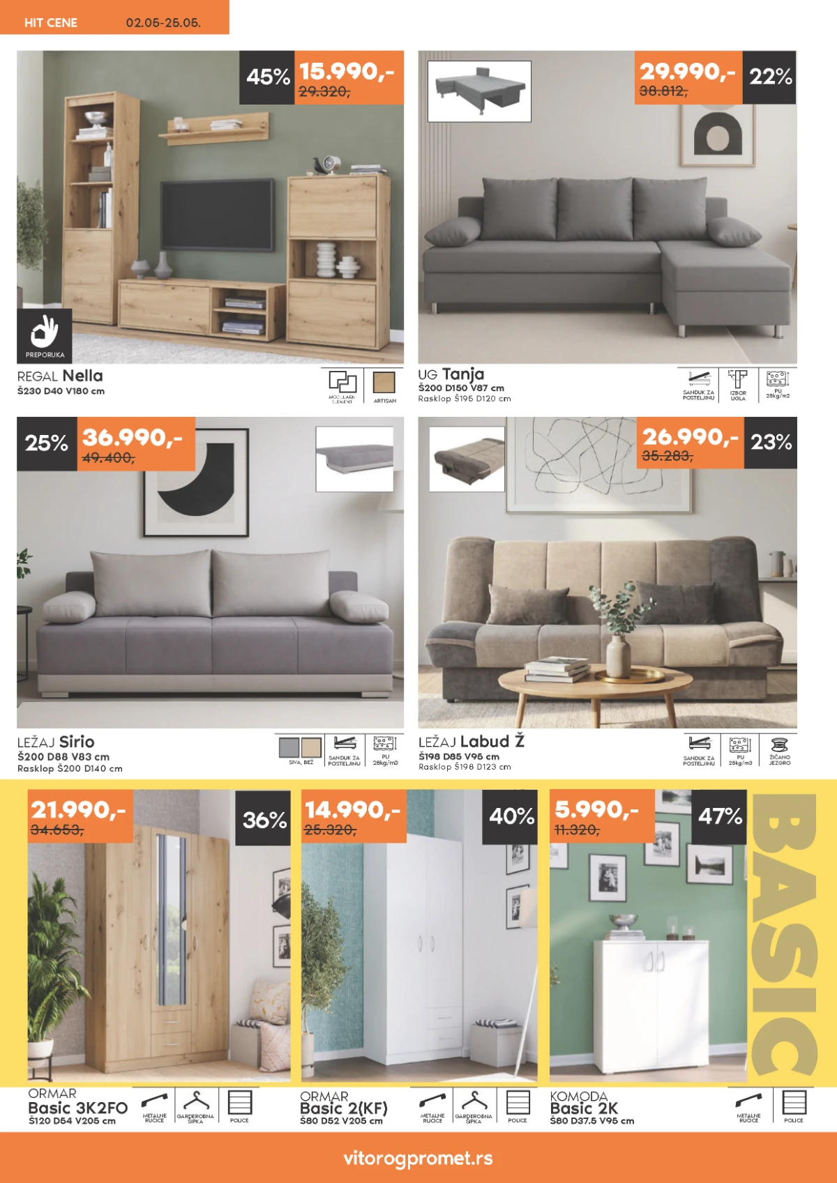 Vitorog katalog maj 2026 – regali i garniture akcija