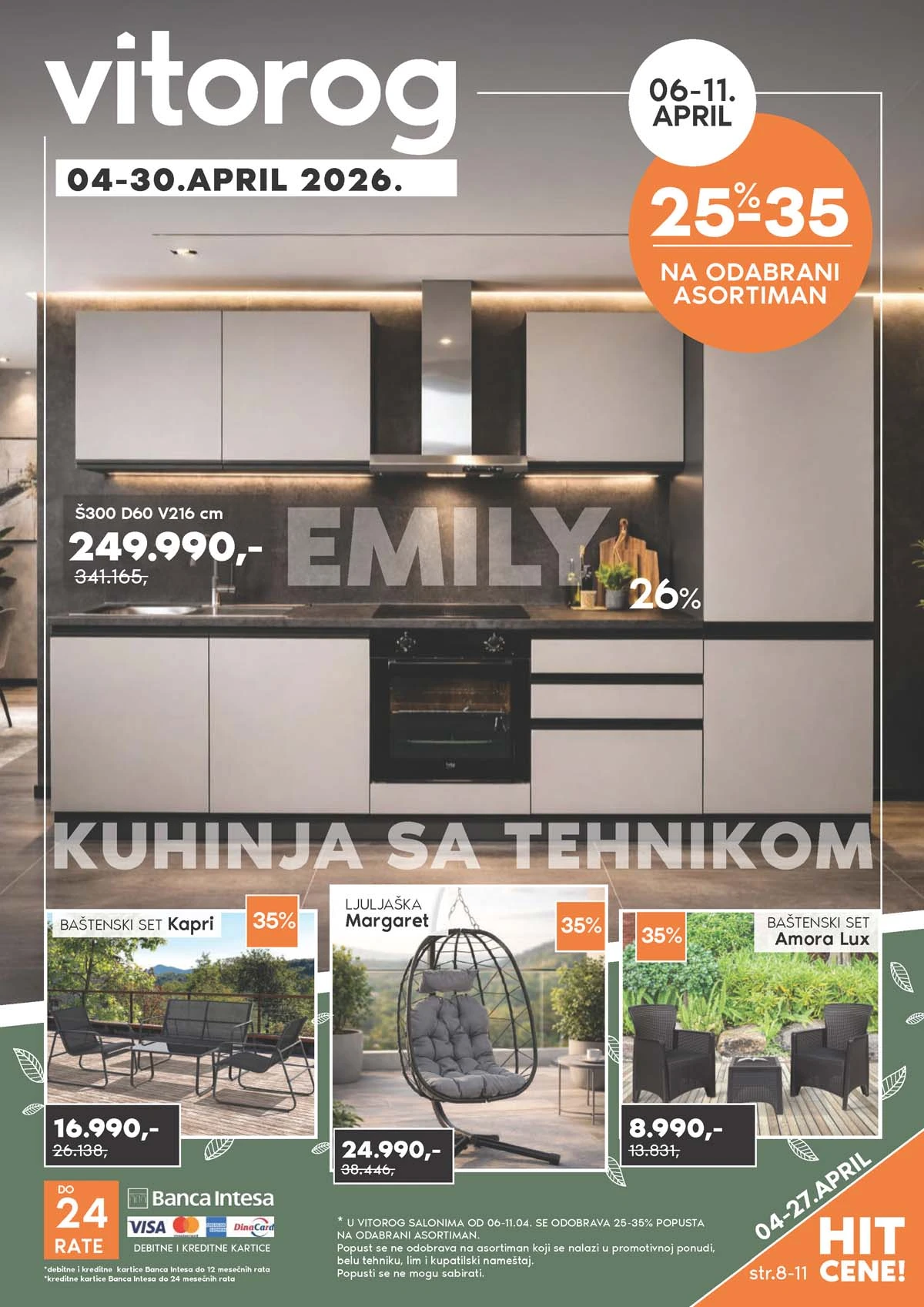 Vitorog katalog akcija – velika sniženja na prehrambene proizvode do 30.04.2026