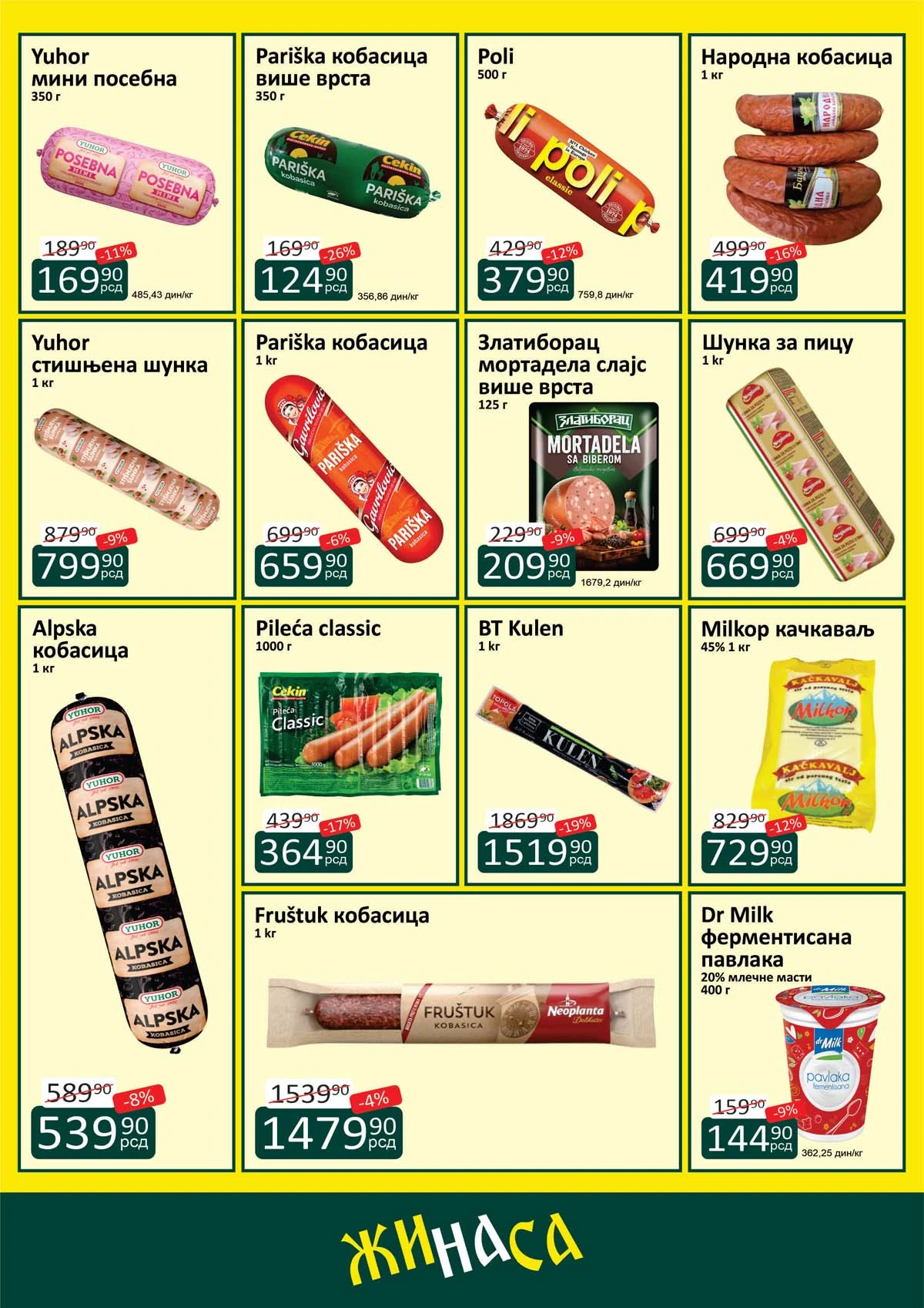 Katalog ŽINASA sniženja