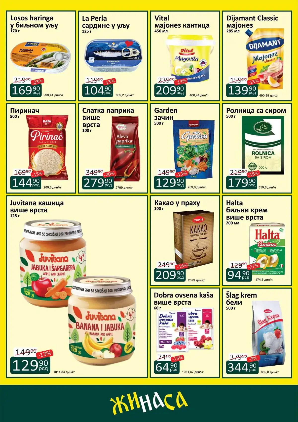 Katalog ŽINASA sniženja
