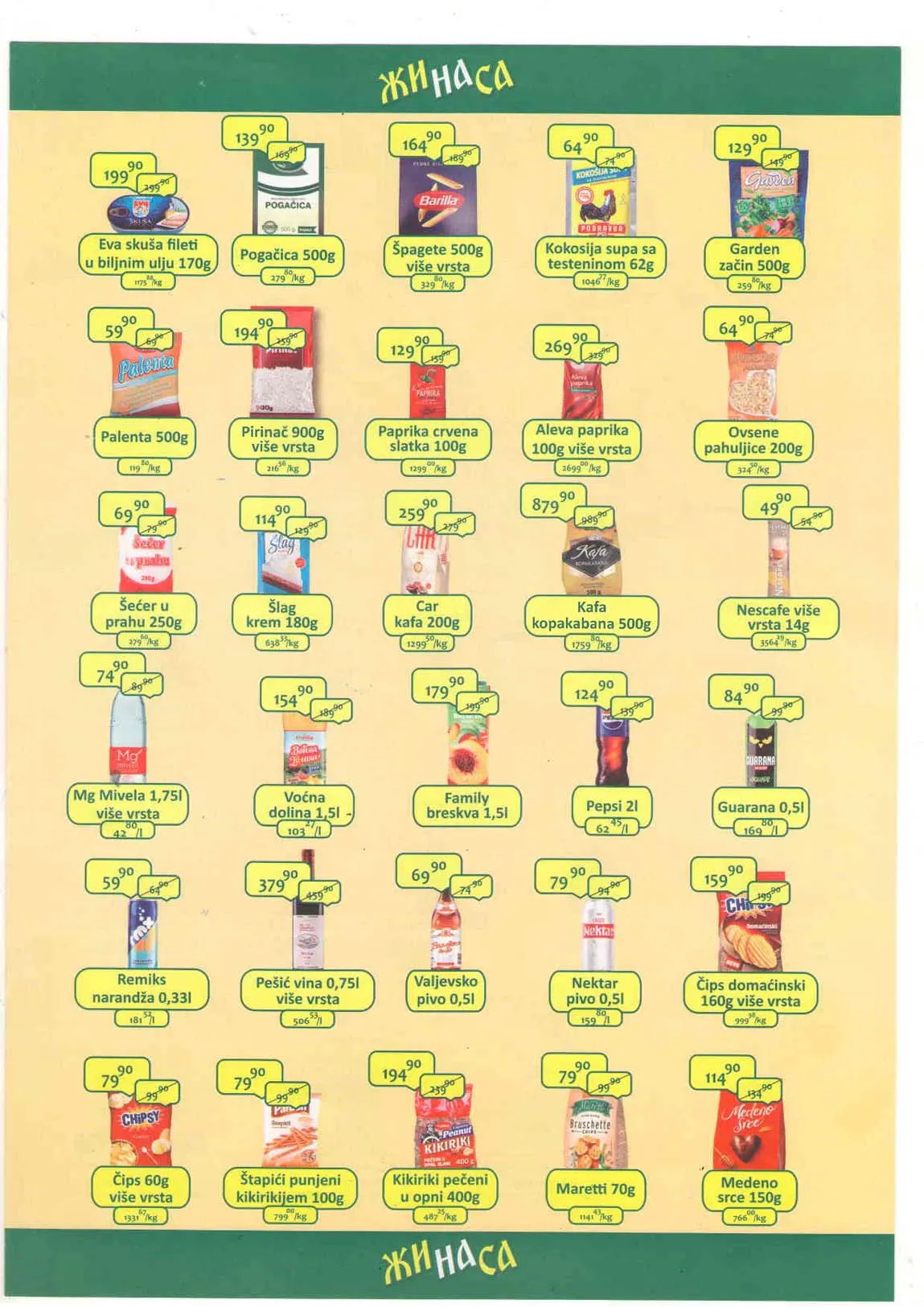 Katalog ŽINASA sniženja