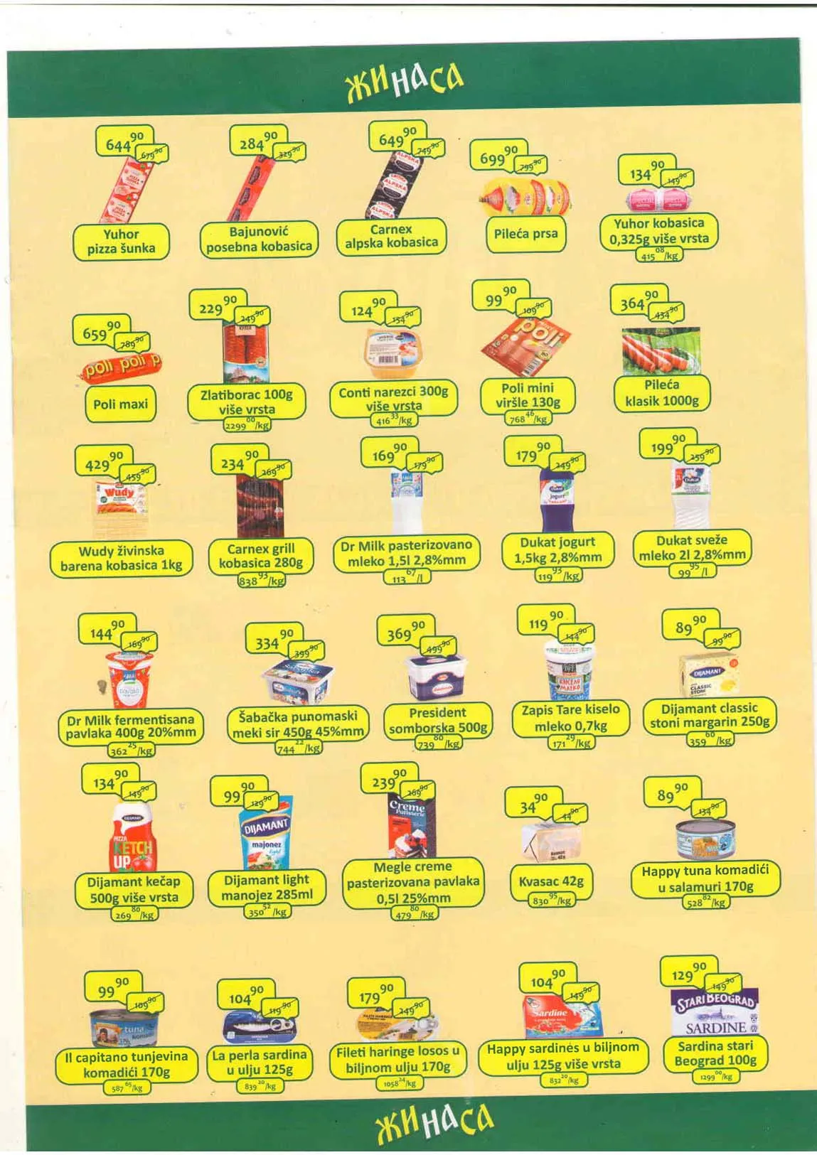 Katalog ŽINASA sniženja
