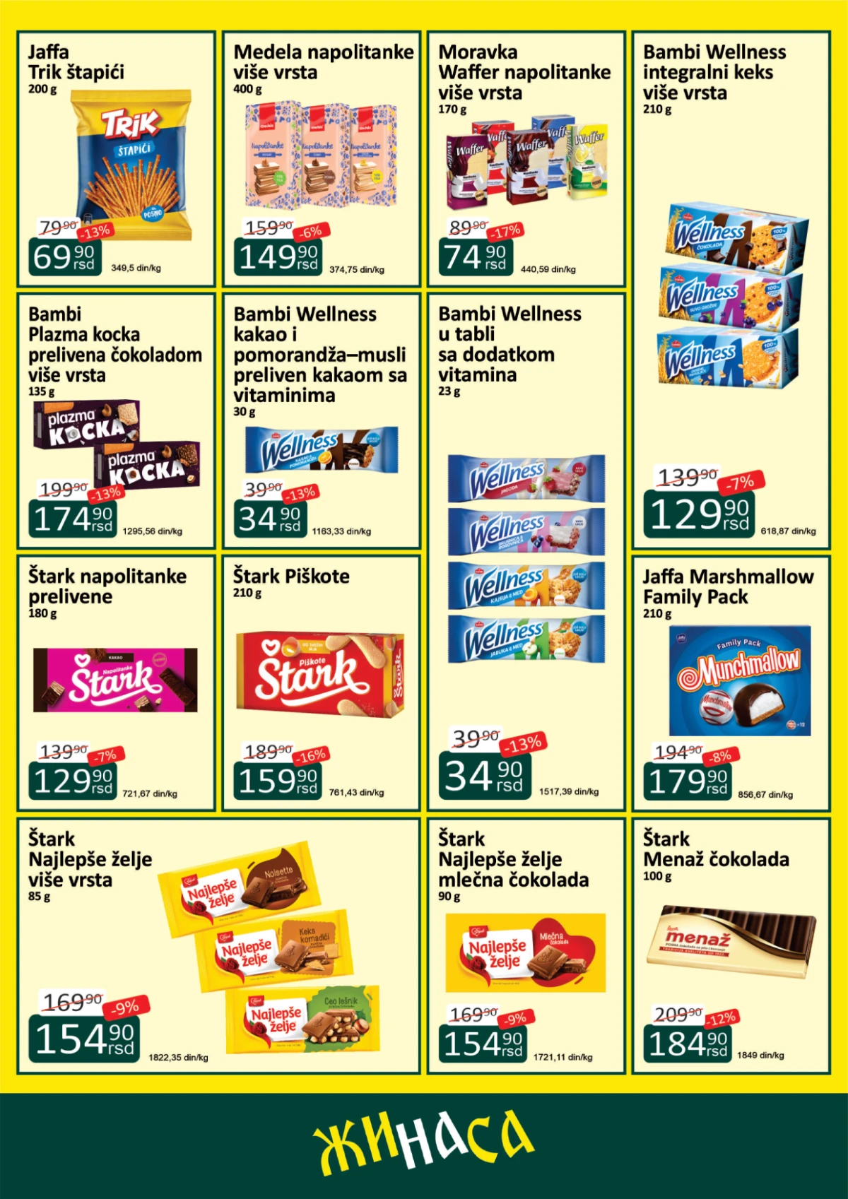 Žinasa katalog strana 6 - prehrambeni proizvodi i svakodnevne akcije