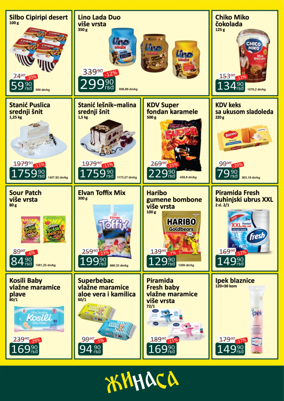 Žinasa katalog strana 7 - akcijske cene prehrambenih proizvoda