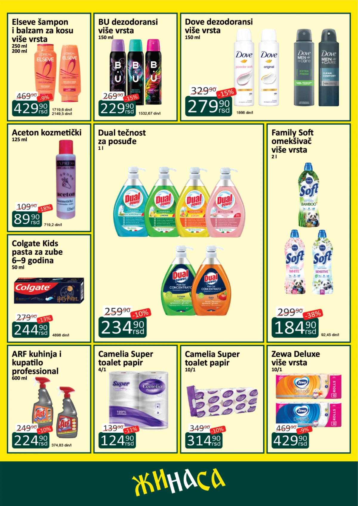 Žinasa katalog strana 8 - mesečna ponuda i popusti do 31.08.2026.