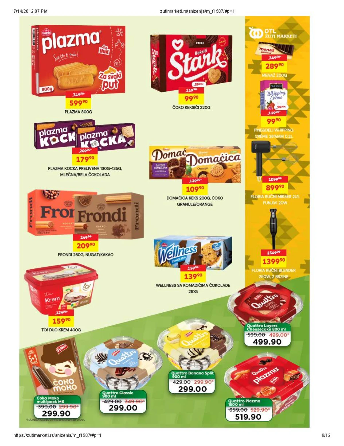 DTL Žuti Marketi katalog strana 4 DTL Žuti Marketi katalog strana 4