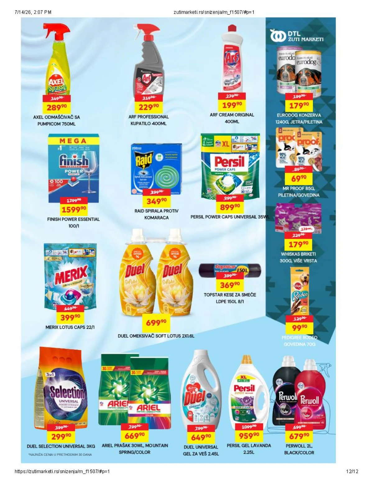 DTL Žuti Marketi katalog strana 7 DTL Žuti Marketi katalog strana 7