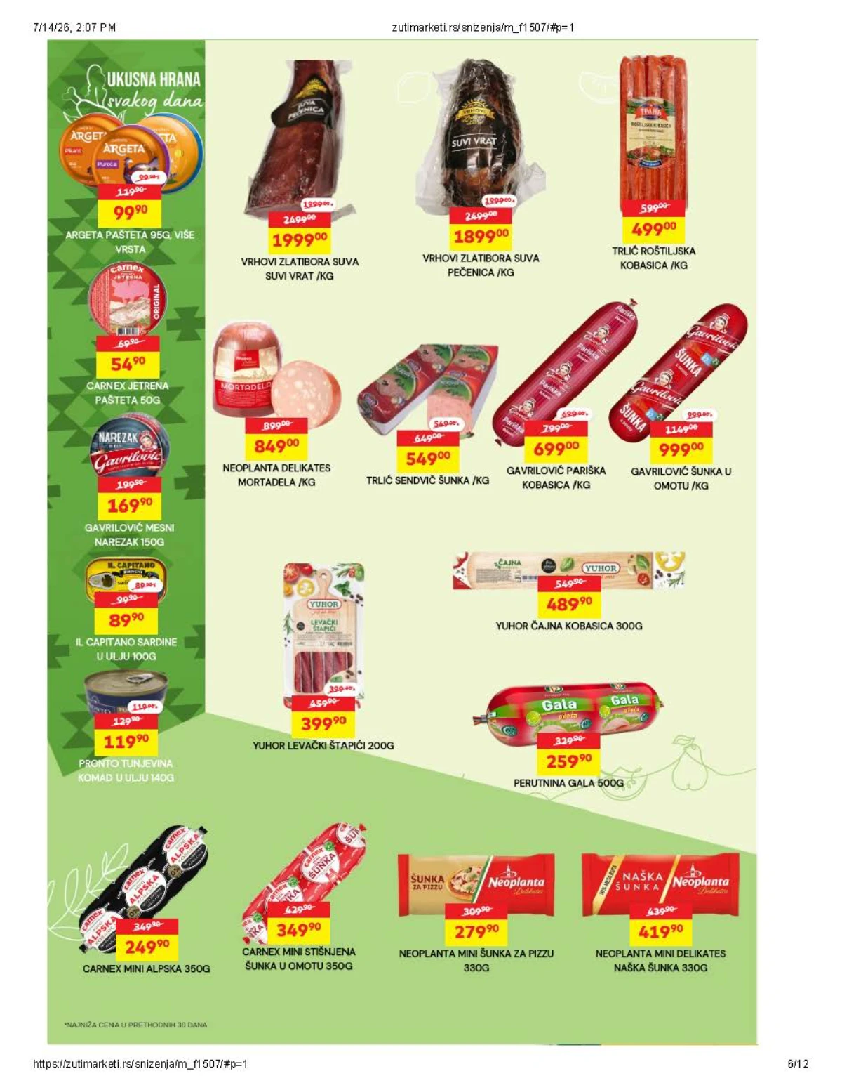 DTL Žuti Marketi katalog strana 12 DTL Žuti Marketi katalog strana 12