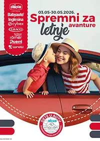 Aksa Chicco katalog 2026 auto-sedišta i oprema do 30 posto
