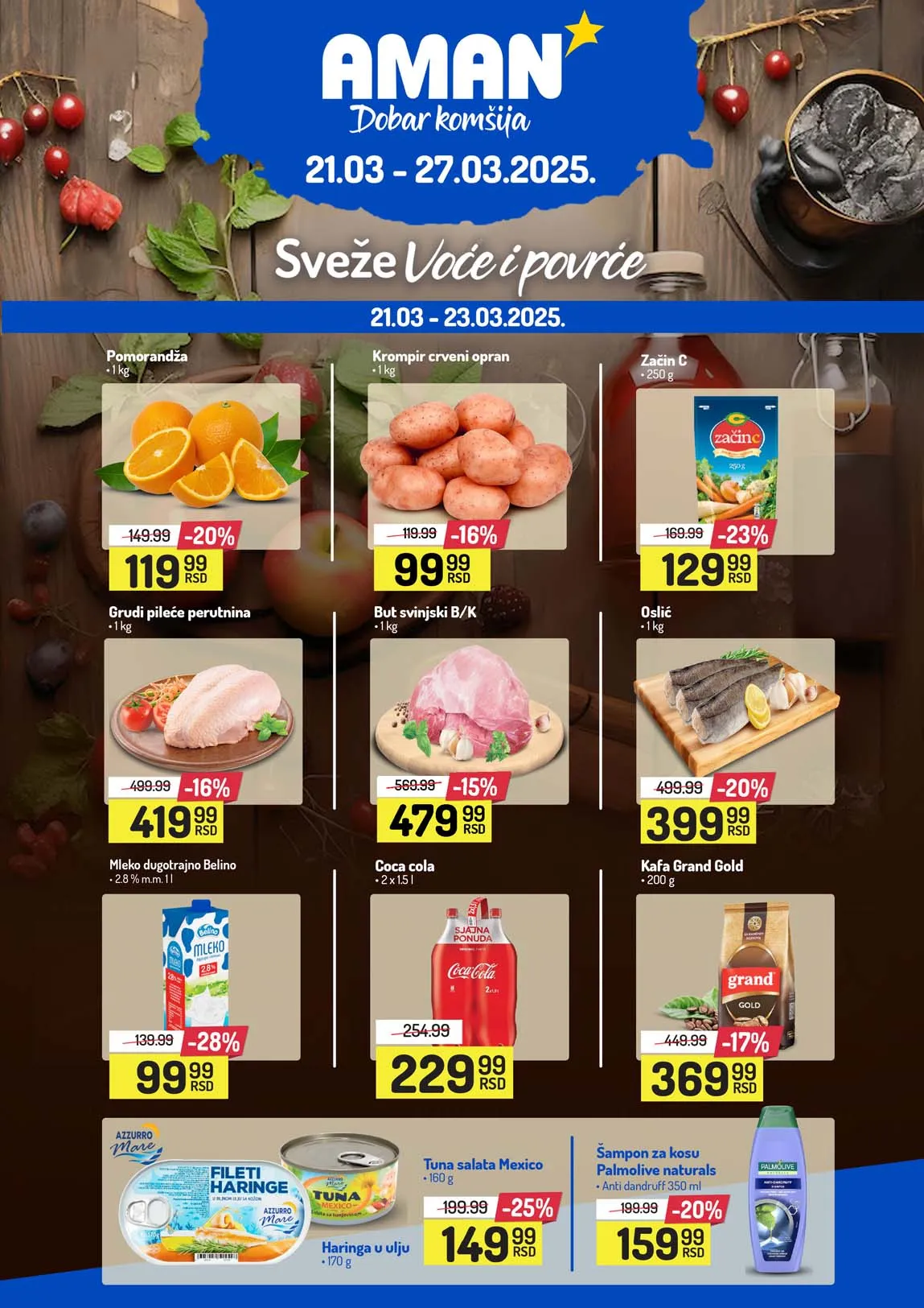 Katalog Aman sniženje