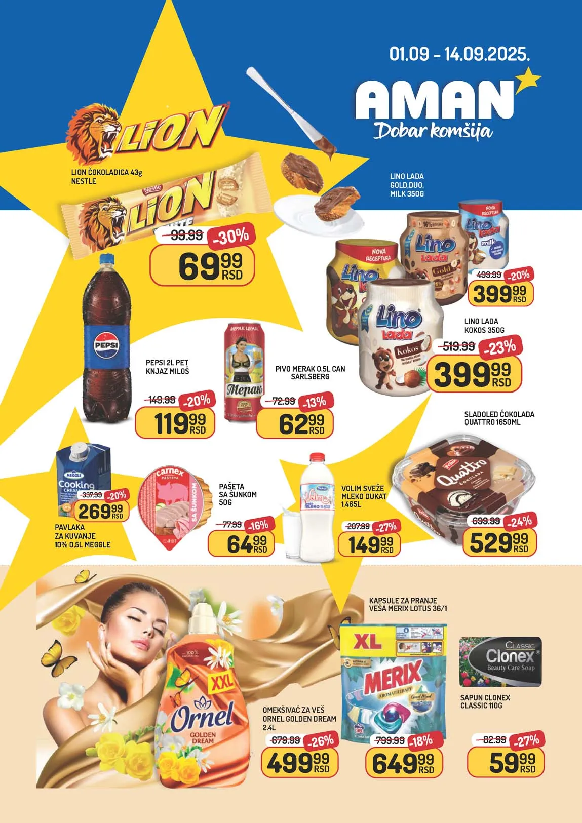 Katalog Aman sniženje