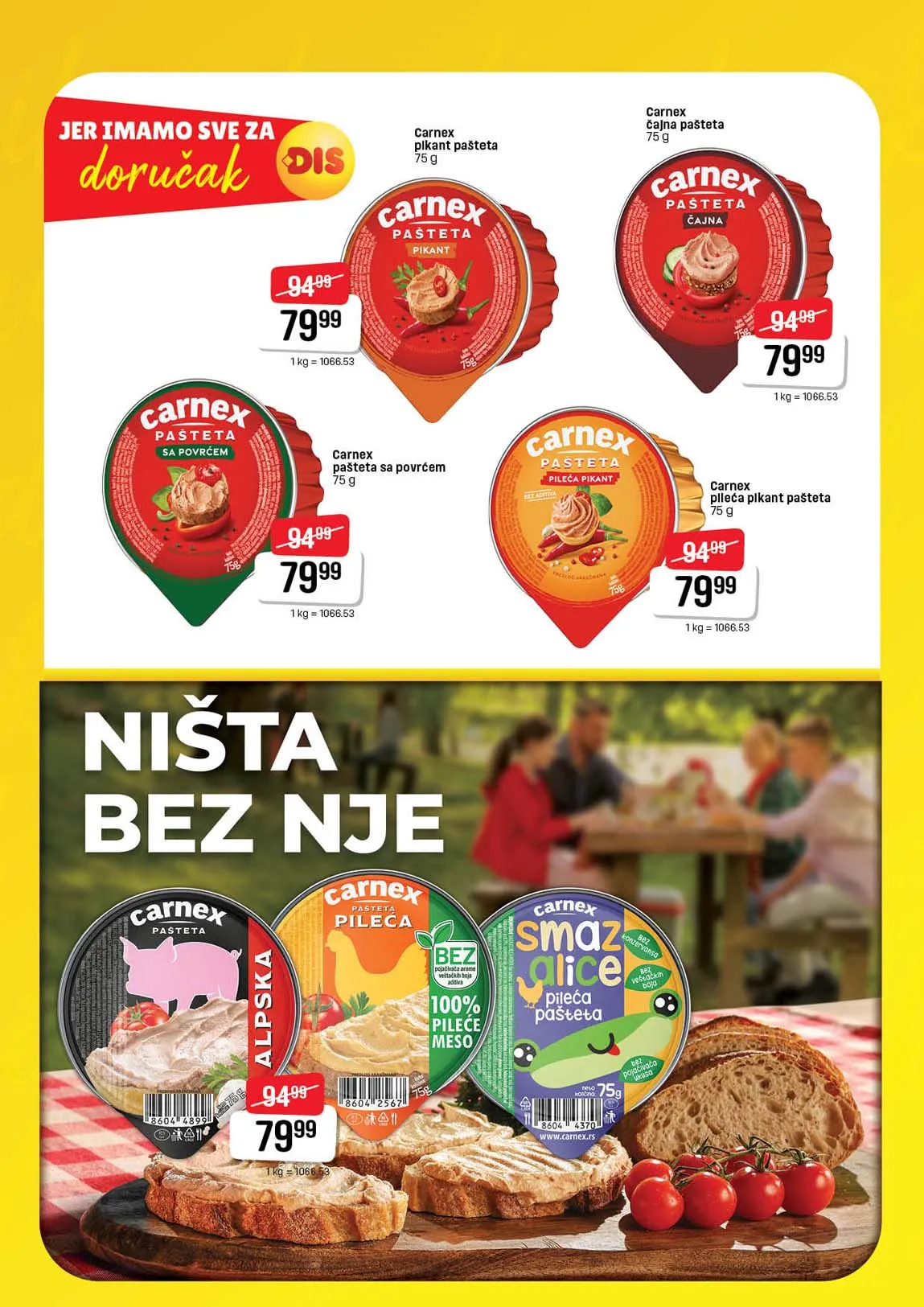 DIS Kataloška ponuda prehrane