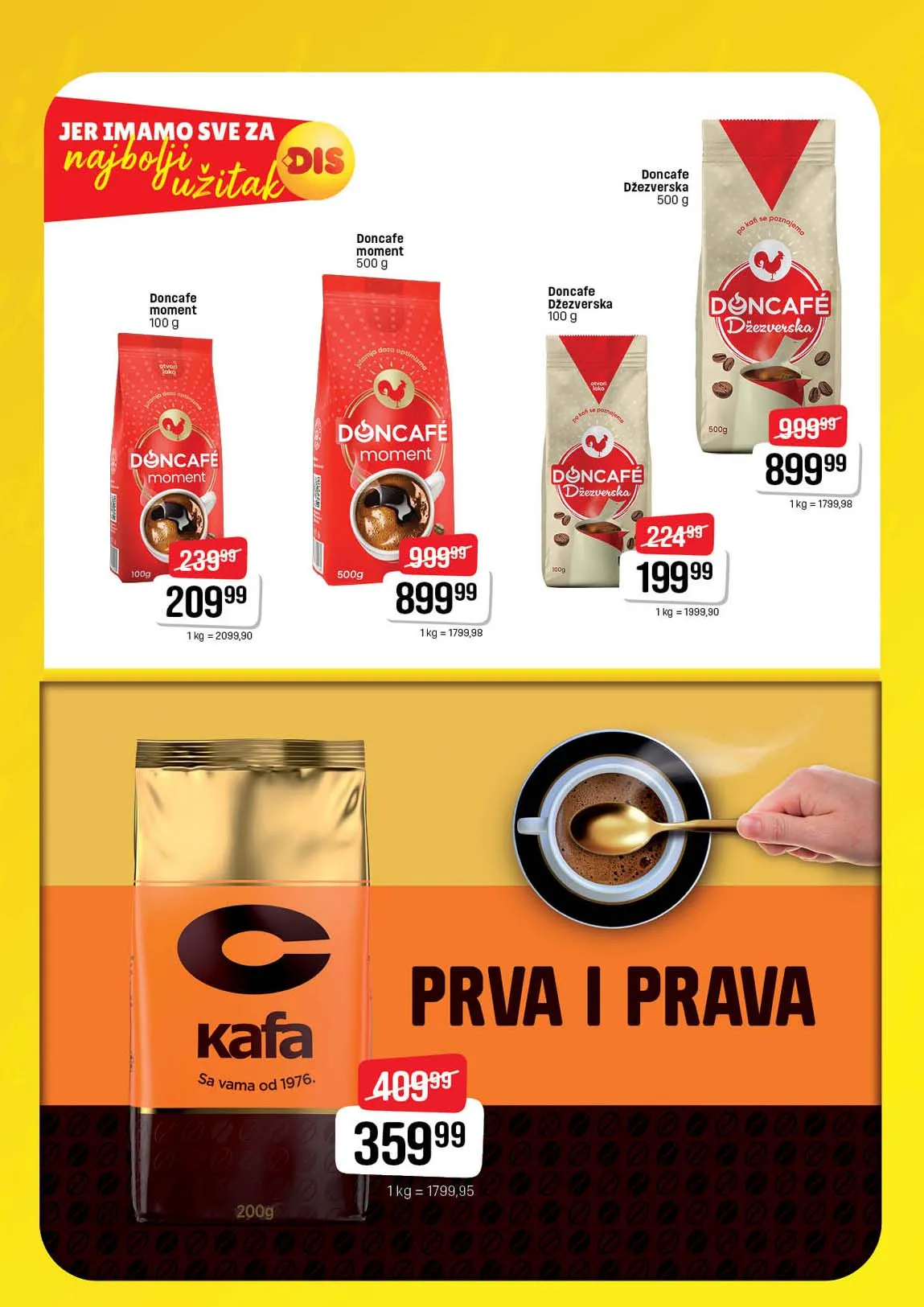 DIS Kataloška ponuda prehrane
