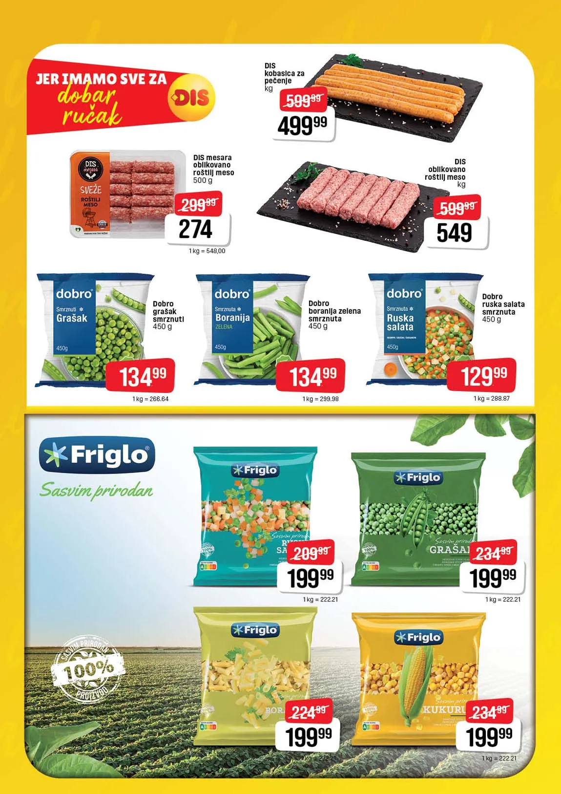 DIS Kataloška ponuda prehrane