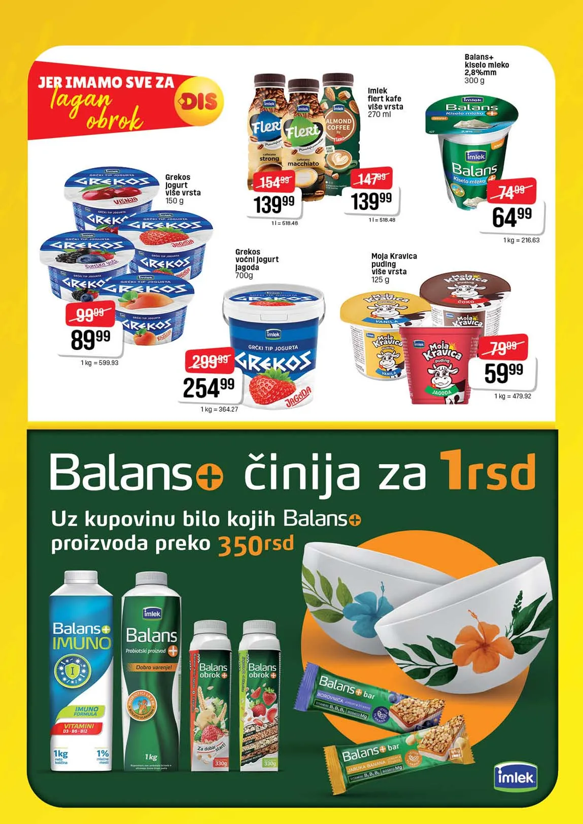 DIS Kataloška ponuda prehrane