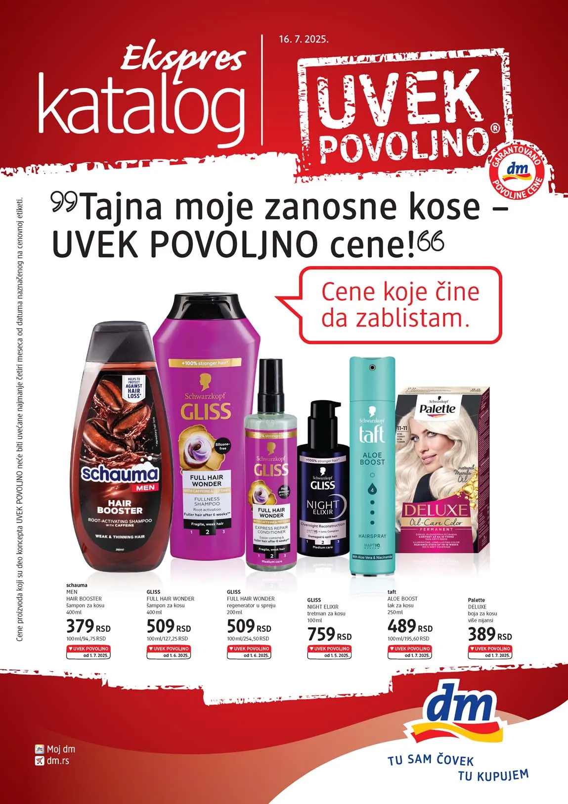 DM Express katalog – Uvek povoljno do 31.07.2025.