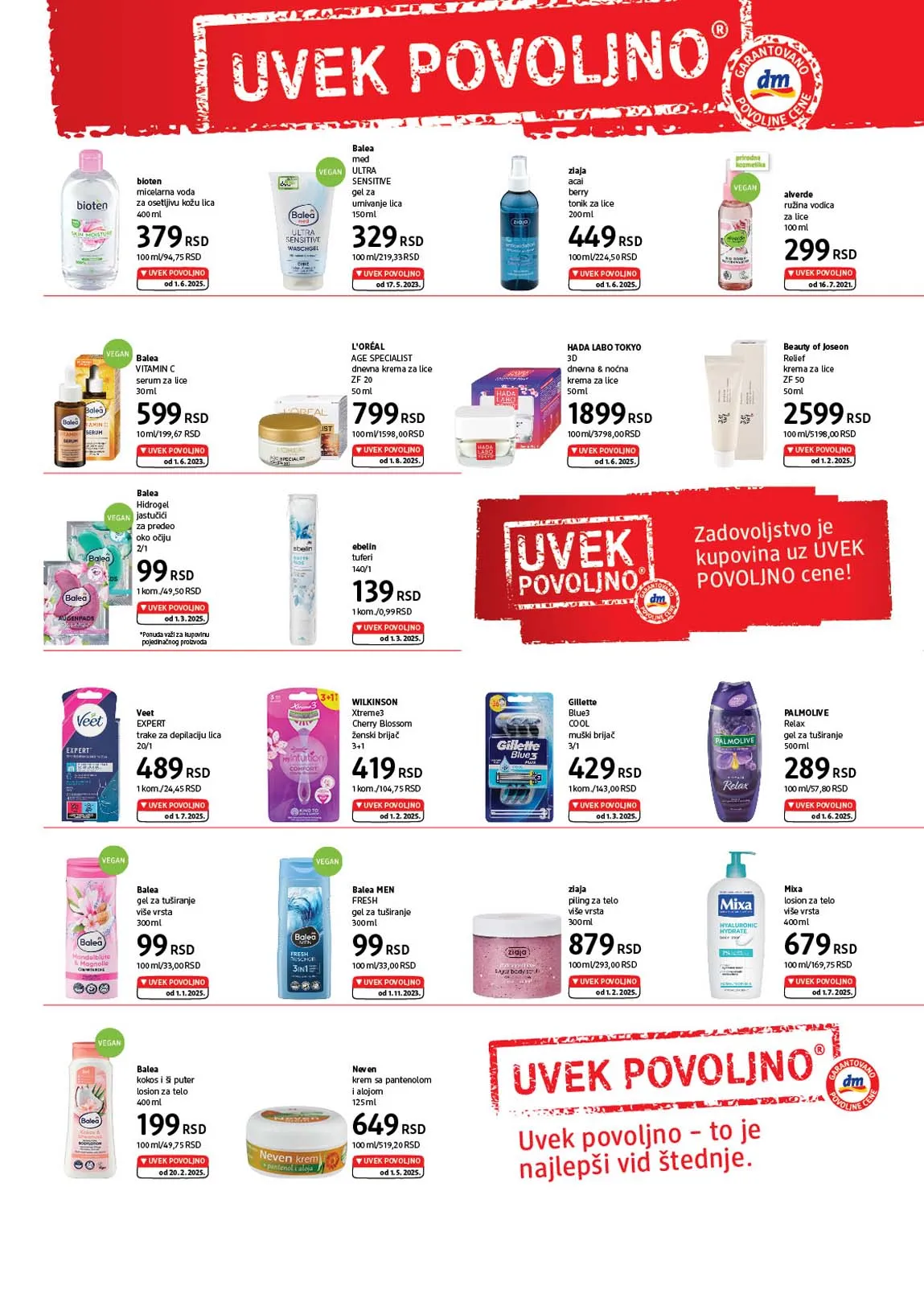 katalozi dm drogeriemarkt sniženja