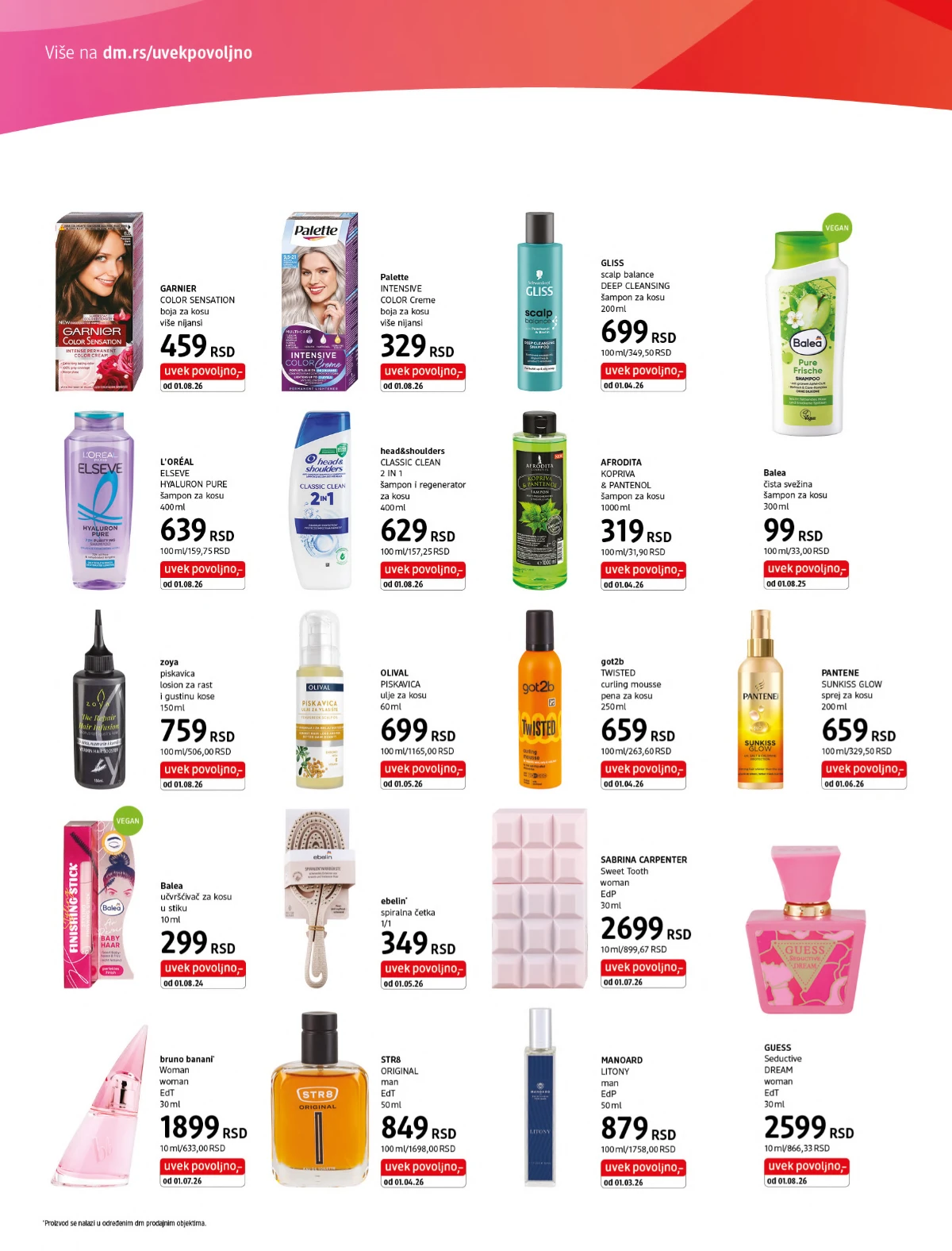 dm express katalog avgust 2026 – proizvodi i uvek povoljne cene na strani 2