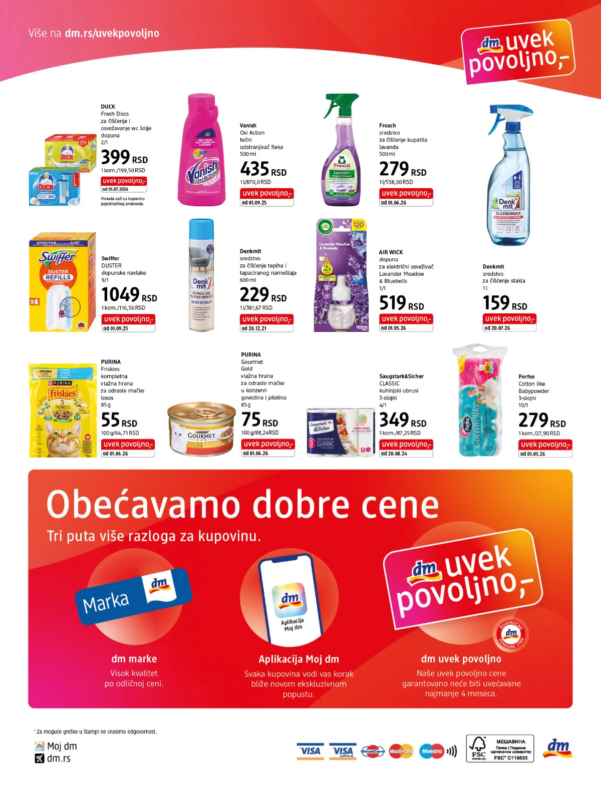 dm express katalog avgust 2026 – proizvodi i uvek povoljne cene na strani 8