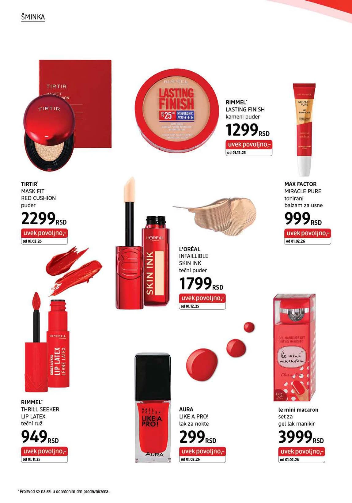 dm katalog akcija Srbija popusti na kozmetiku i negu do 28. februara 2026 – strana 10