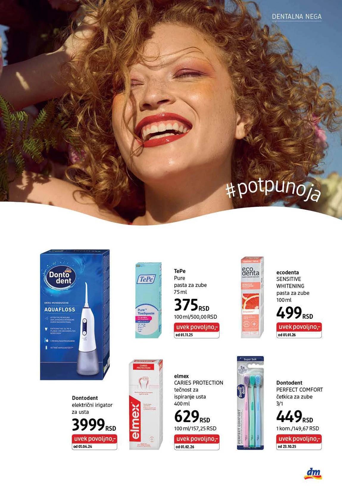 dm katalog akcija Srbija popusti na kozmetiku i negu do 28. februara 2026 – strana 21