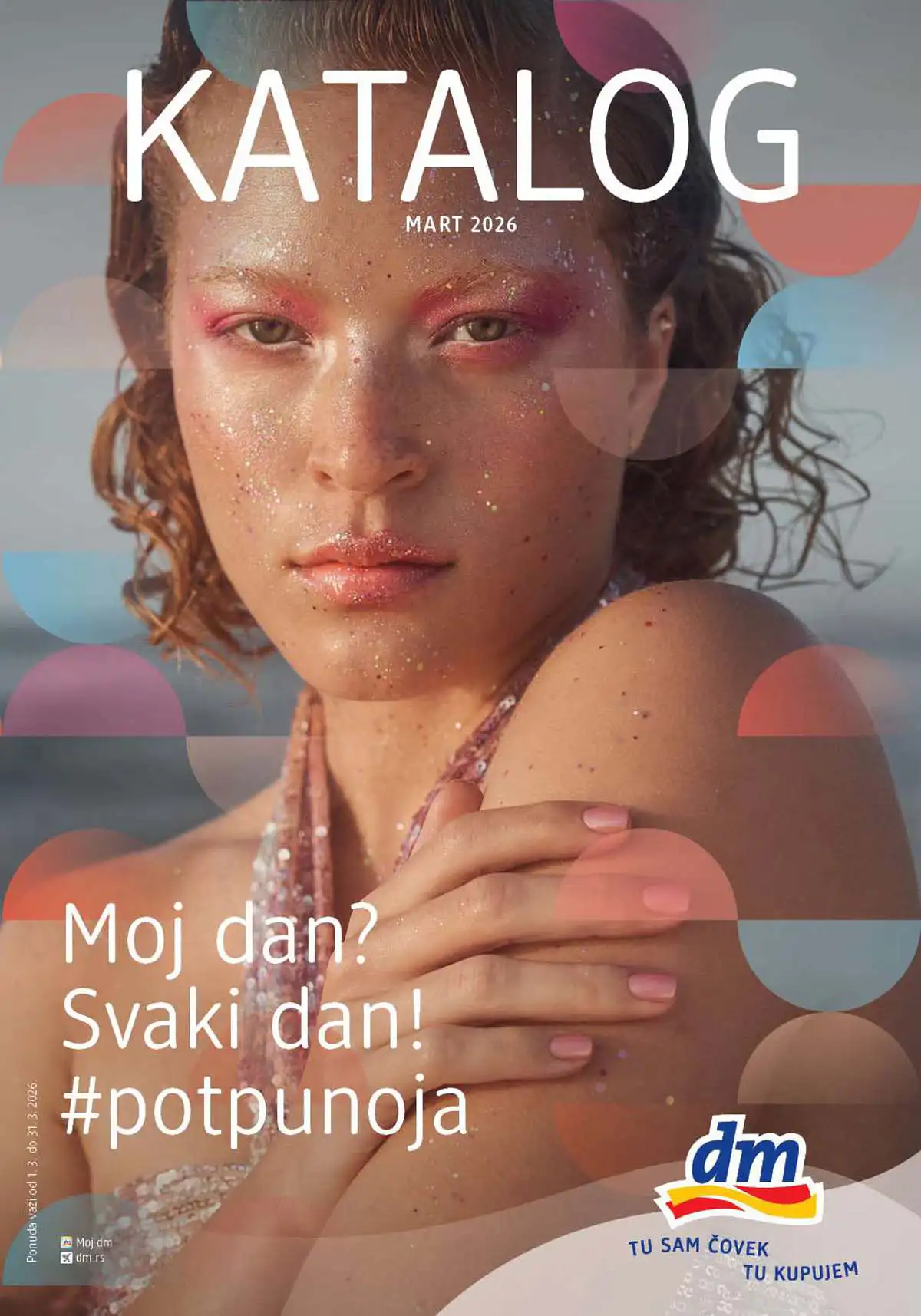 dm katalog akcija Srbija – popusti na kozmetiku, proizvode za ličnu negu i higijenu do 31. marta 2026.