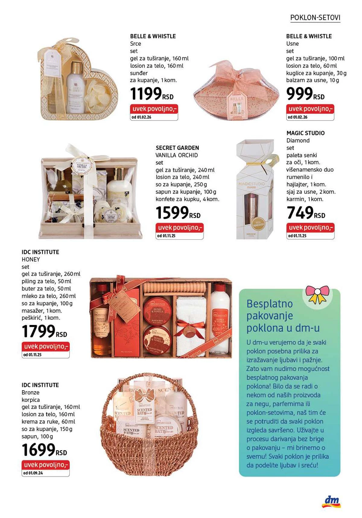 dm katalog akcija – kozmetika i nega Srbija mart 2026 – strana 7 dm katalog akcija Srbija popusti na kozmetiku i negu do 31. marta 2026. – strana 7