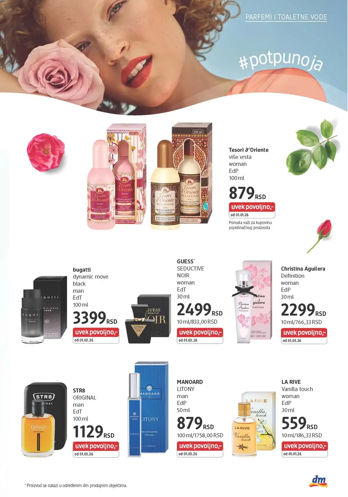 dm katalog akcija Srbija popusti na kozmetiku i negu do 30. aprila 2026. – strana 9