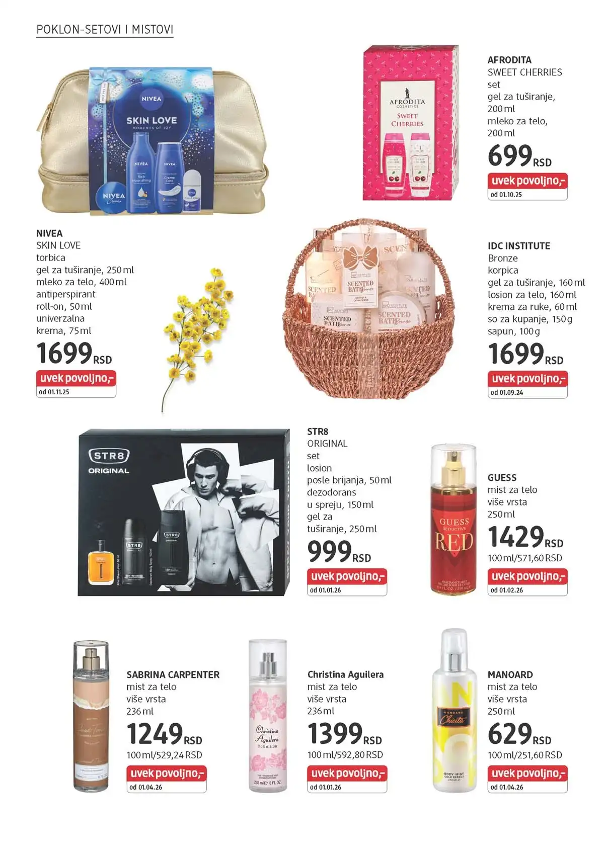 dm katalog akcija Srbija popusti na kozmetiku i negu do 30. aprila 2026. – strana 22