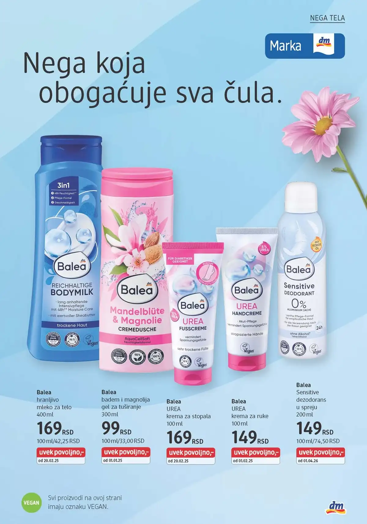 dm katalog akcija Srbija popusti na kozmetiku i negu do 30. aprila 2026. – strana 23