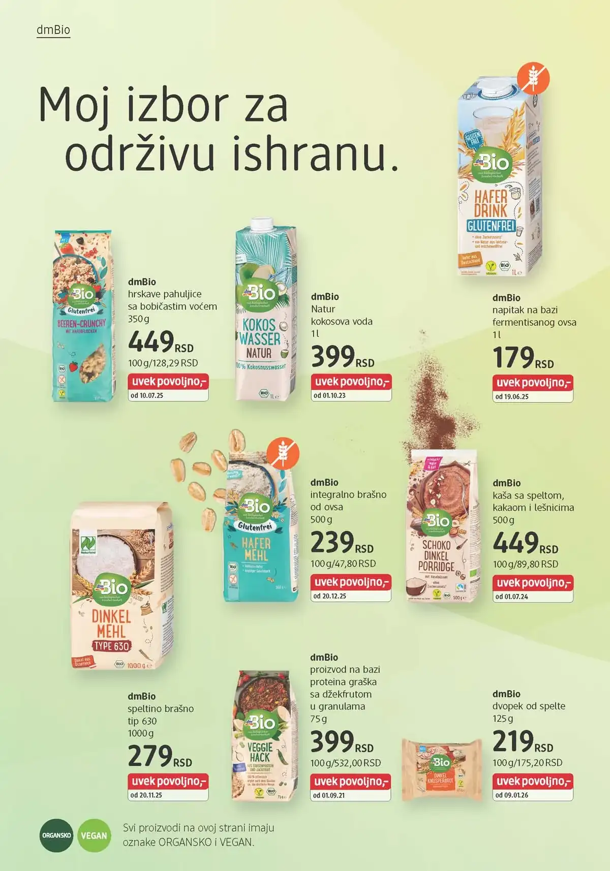 dm katalog akcija Srbija popusti na kozmetiku i negu do 30. aprila 2026. – strana 30