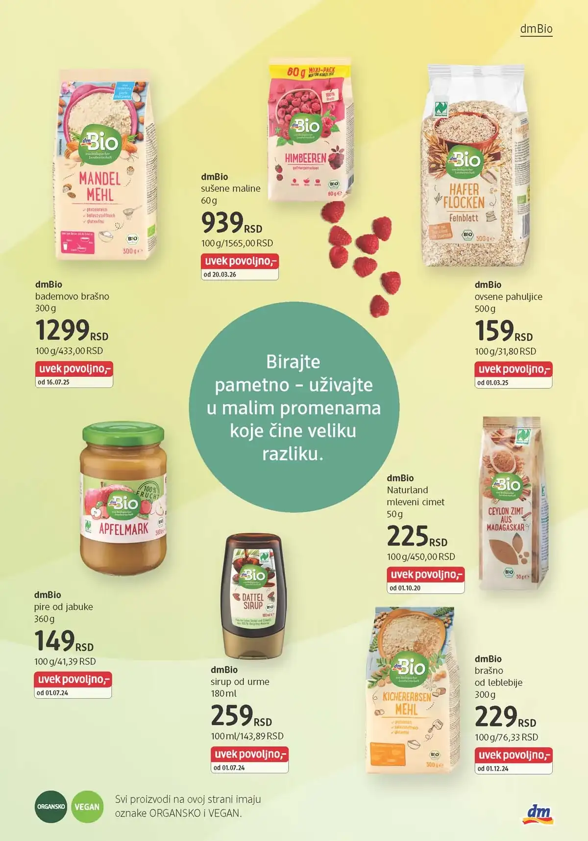 dm katalog akcija Srbija popusti na kozmetiku i negu do 30. aprila 2026. – strana 31