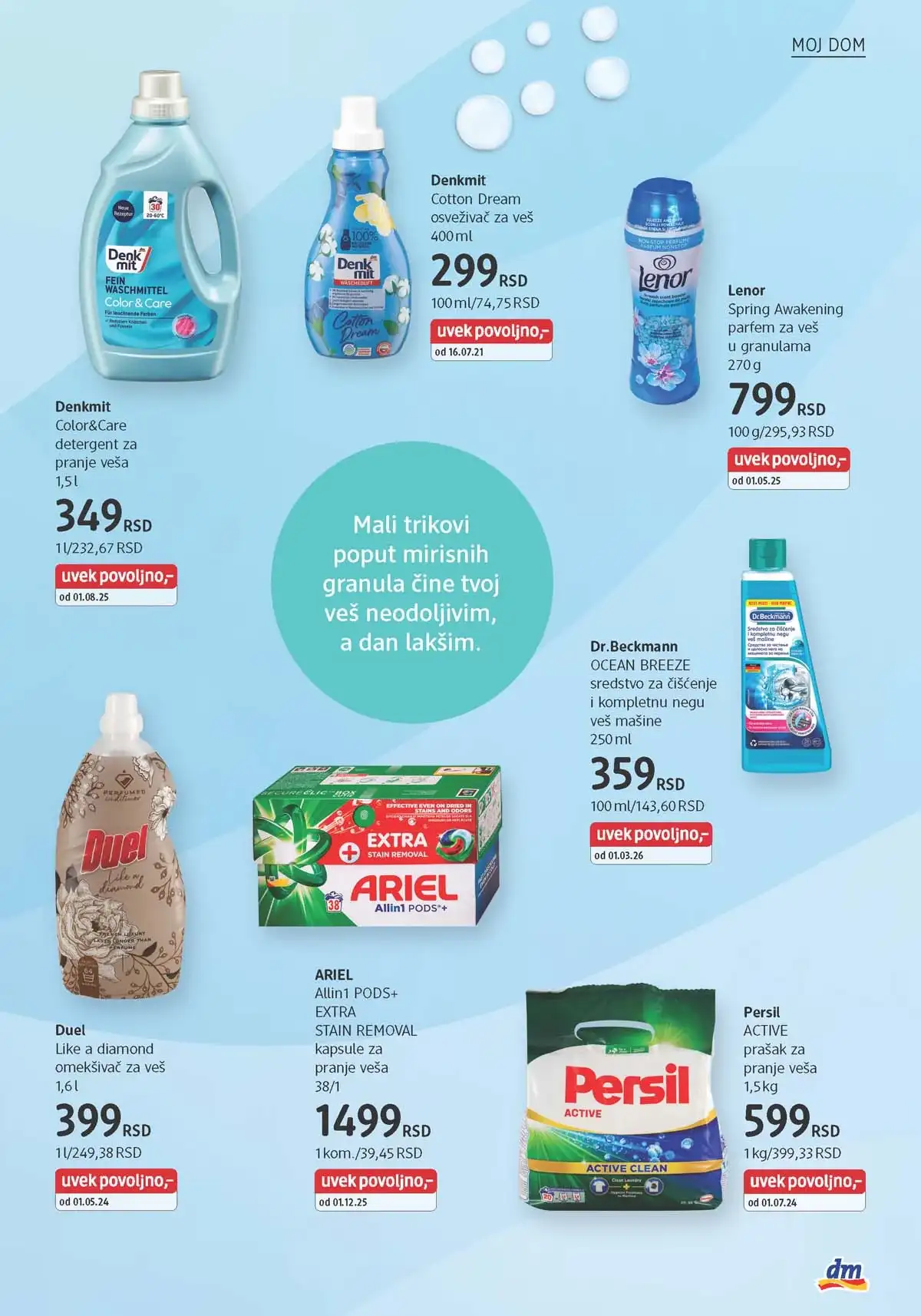 dm katalog akcija Srbija popusti na kozmetiku i negu do 30. aprila 2026. – strana 37