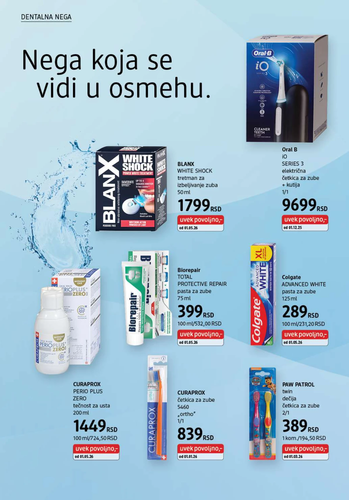 dm katalog akcija Srbija popusti na kozmetiku i negu do 31. maja 2026. – strana 18