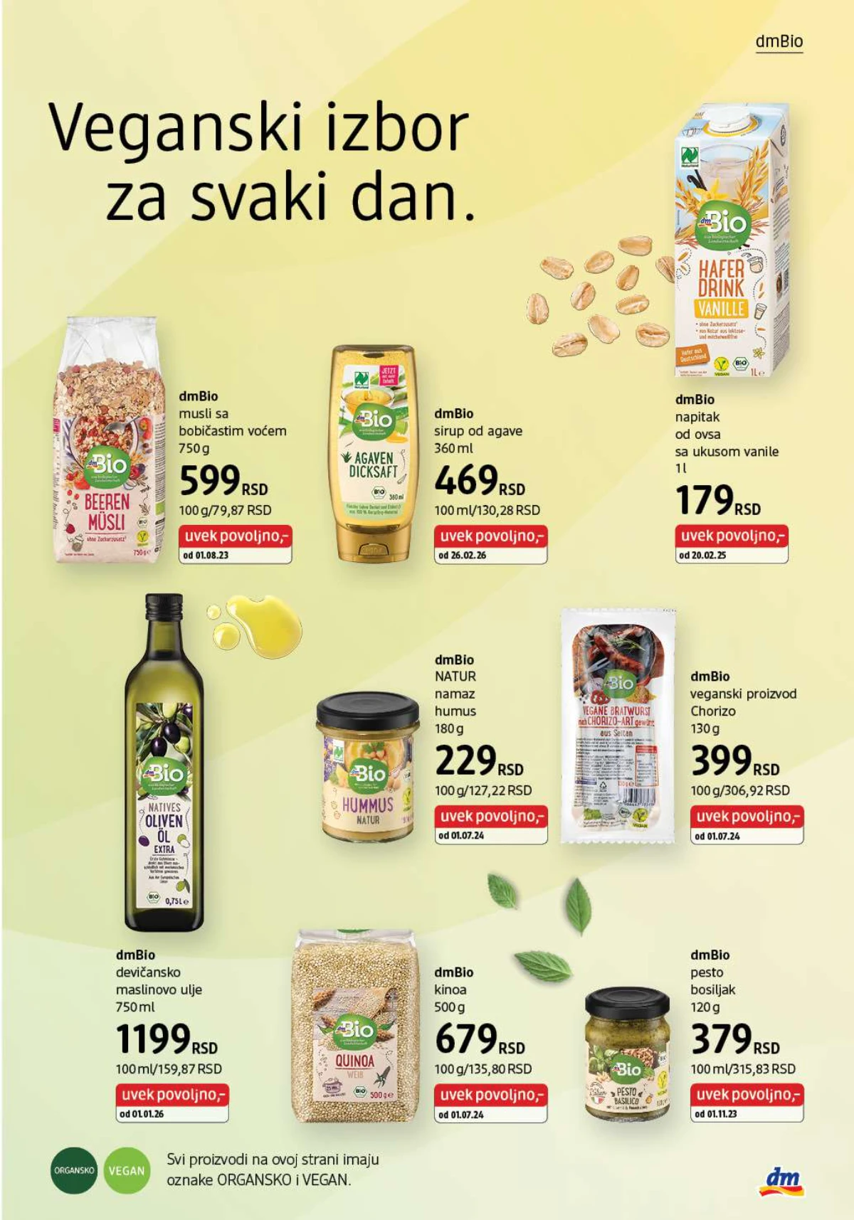 dm katalog akcija Srbija popusti na kozmetiku i negu do 31. maja 2026. – strana 35