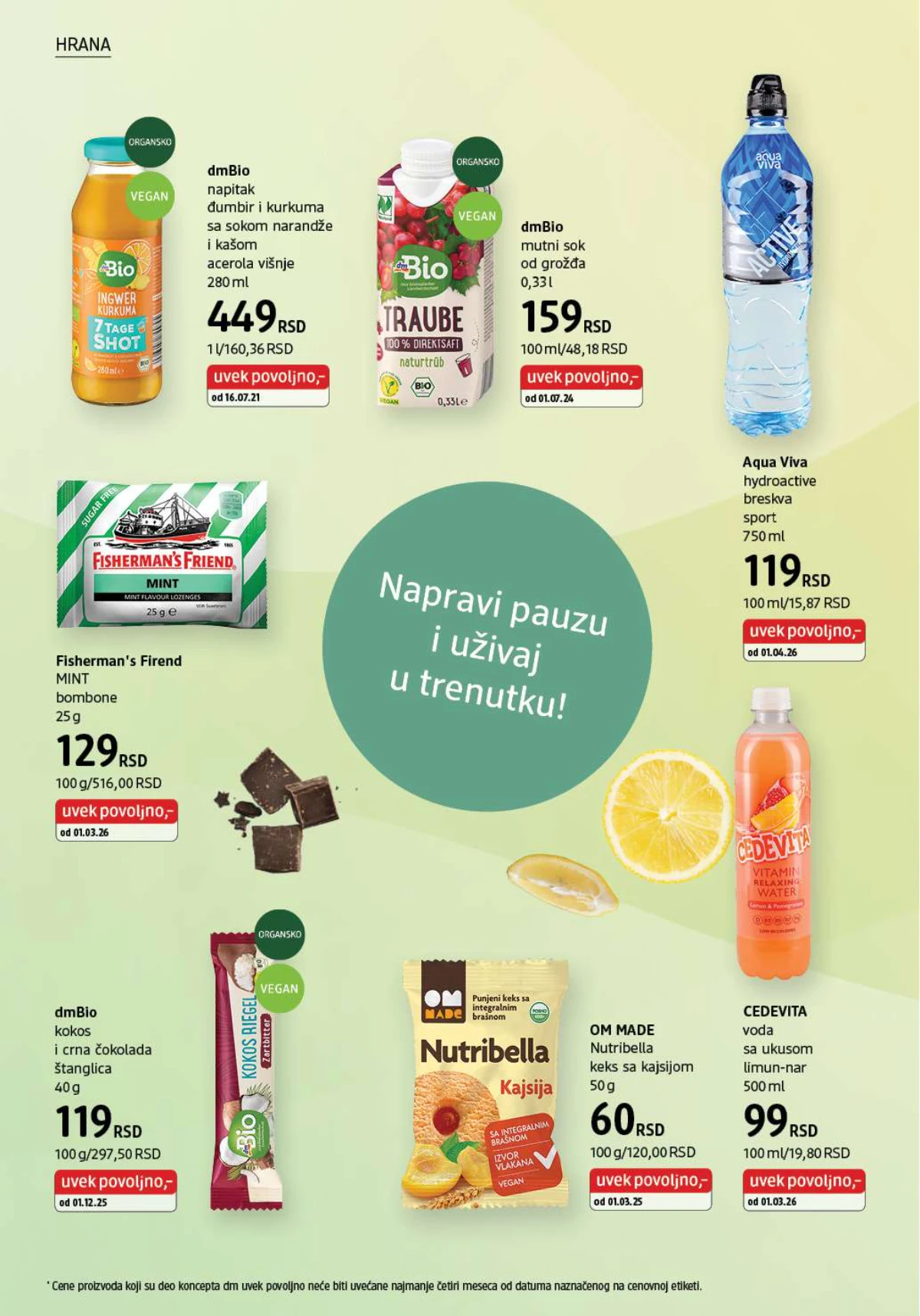 dm katalog akcija Srbija popusti na kozmetiku i negu do 31. maja 2026. – strana 36