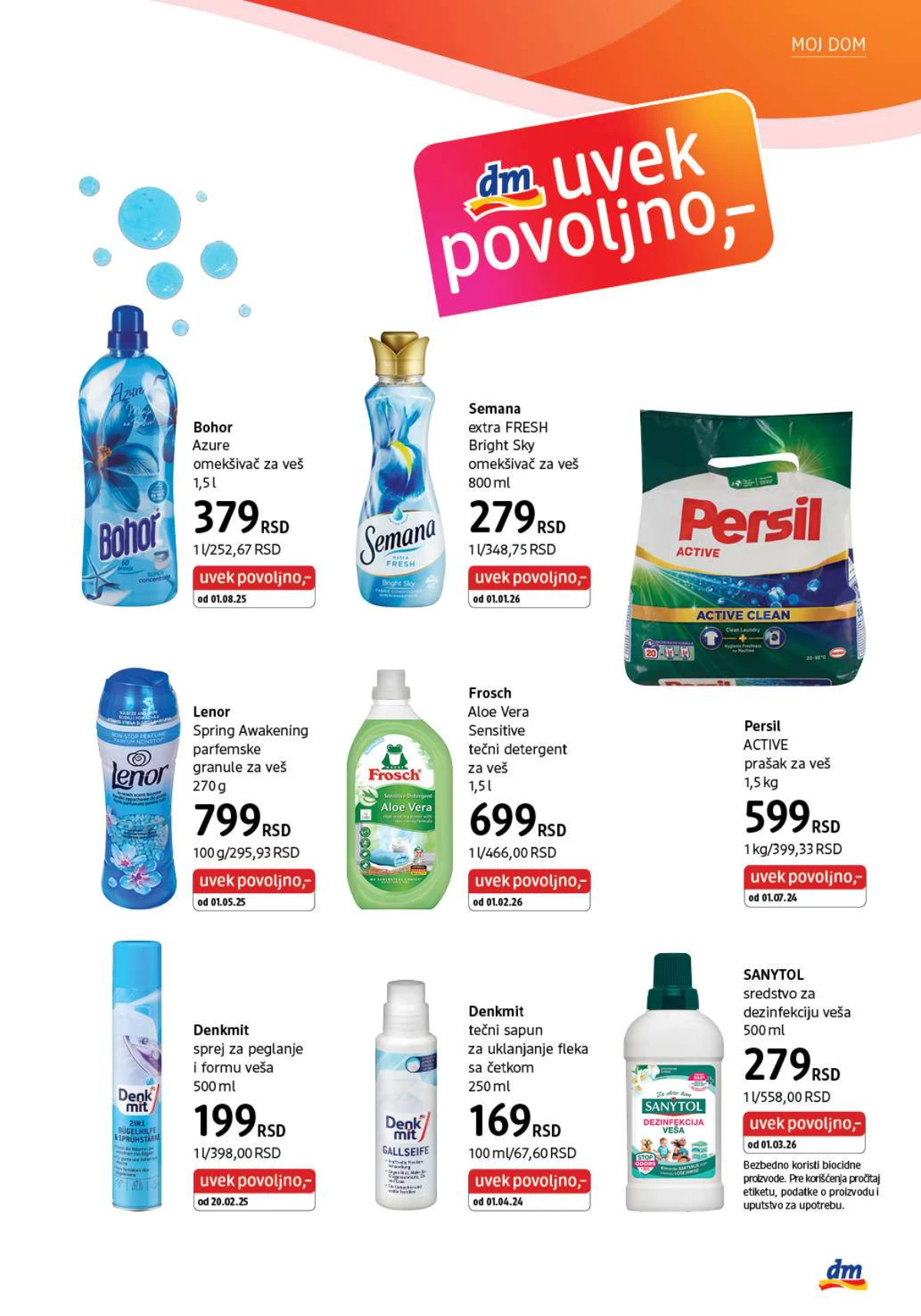 dm katalog akcija Srbija popusti na kozmetiku i negu do 31. maja 2026. – strana 37