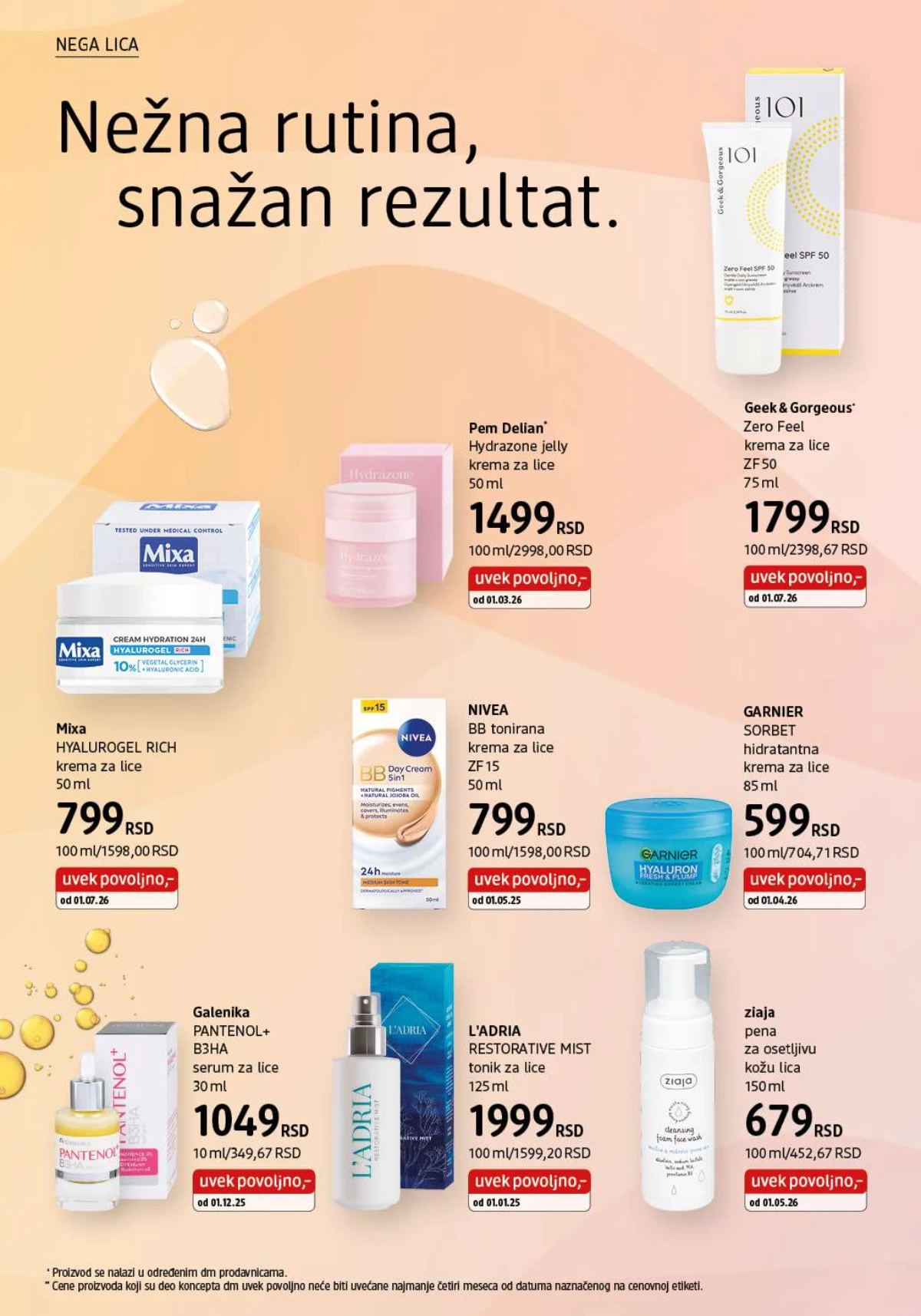 dm katalog jul 2026 babylove proizvodi za bebe i negu dece strana 16