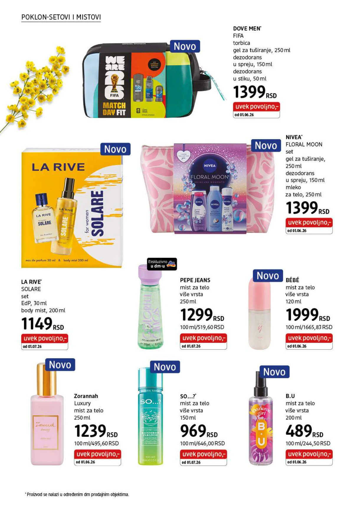 dm katalog jul 2026 proizvodi za celu porodicu strana 26