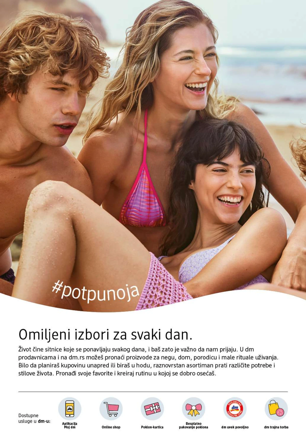 dm katalog avgust 2026 strana 2 – omiljeni izbori za negu, dom, porodicu i svakodnevnu upotrebu