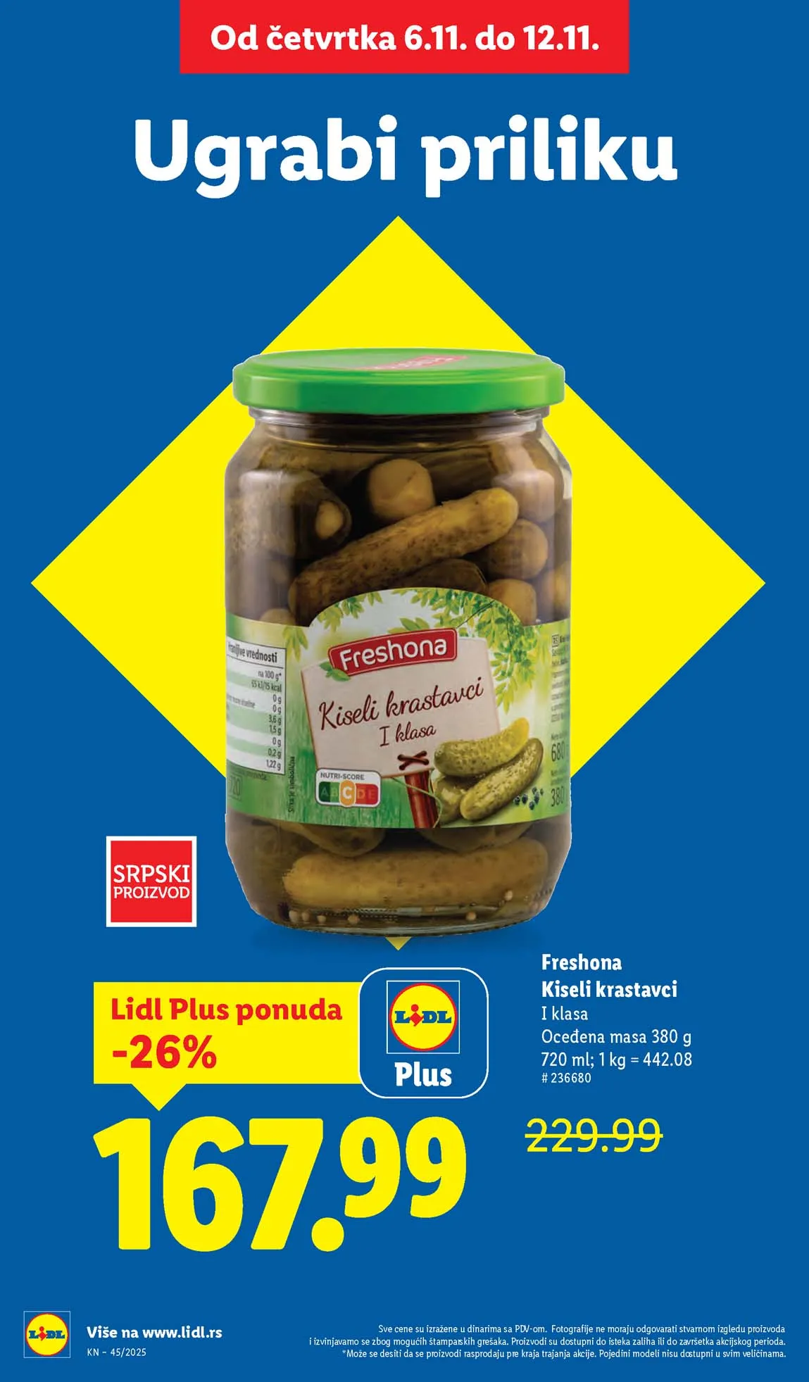 Lidl katalog sniženja Lidl akcija sniženja